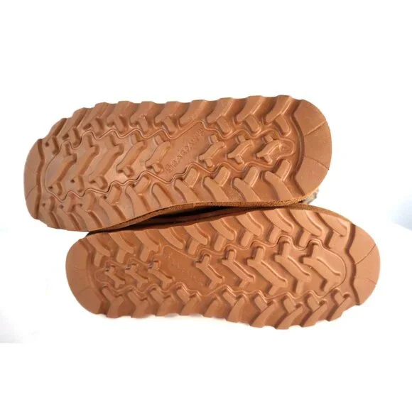 Bearpaw Women's Konnie Boots Brown with Faux Fur Trim - Size 7 - Picture 8 of 8